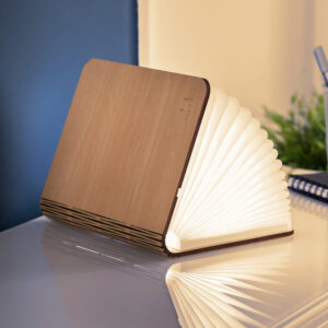 Natural Wood Smart Book Light-Large Maple