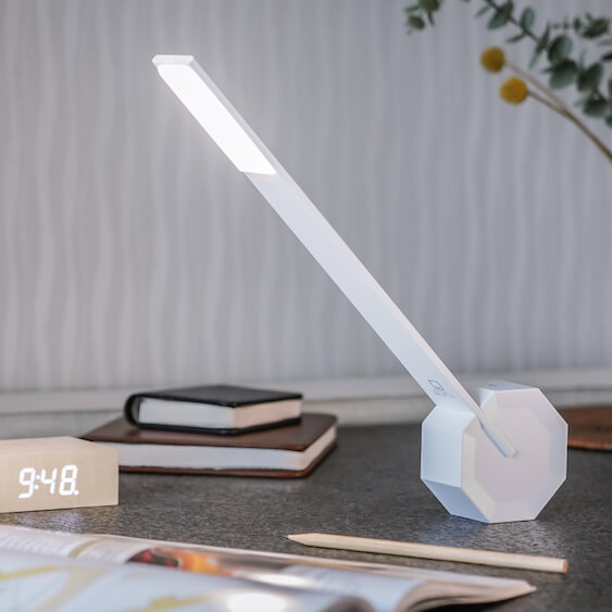 White-Gingko-Octagon-One-Desk-Light